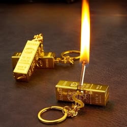 survival match lighter keychain waterproof outdoor igniter for men