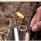 Premium Bullet Keychain Windproof Waterproof Stainless Steel Lighter 2