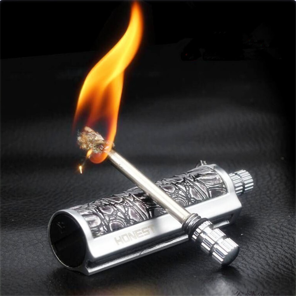Waterproof Windproof Camping Lighter Metal Survival Fire Starter For Outdoor Adventure 1