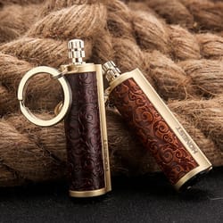 waterproof windproof camping lighter survival match metal fire starter