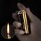 Premium Mini Keychain Copper Kerosene Lighter Waterproof Refillable Portable Flame 0