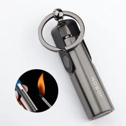 waterproof survival match lighter keychain portable outdoor fire starter tool