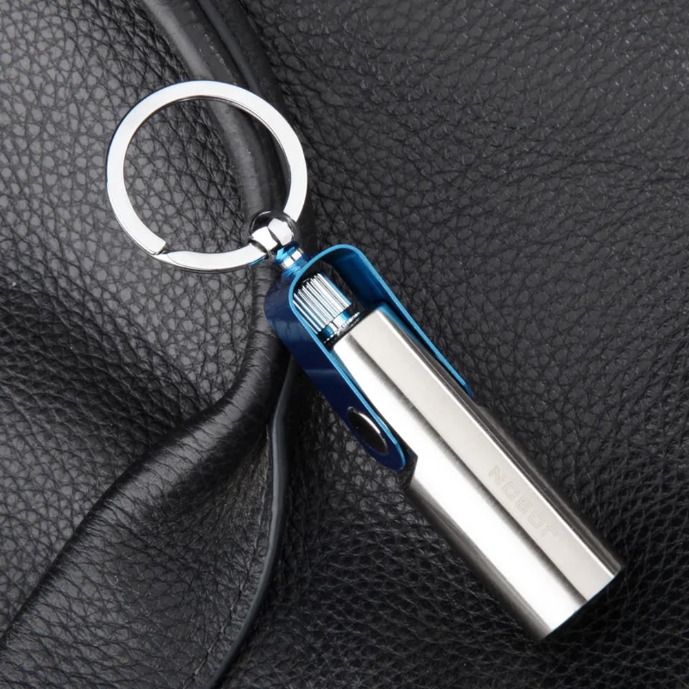 Waterproof Survival Match Lighter Keychain Portable Outdoor Fire Starter Tool 2