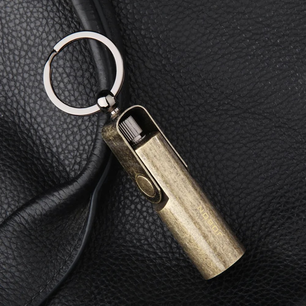 Waterproof Survival Match Lighter Keychain Portable Outdoor Fire Starter Tool 3
