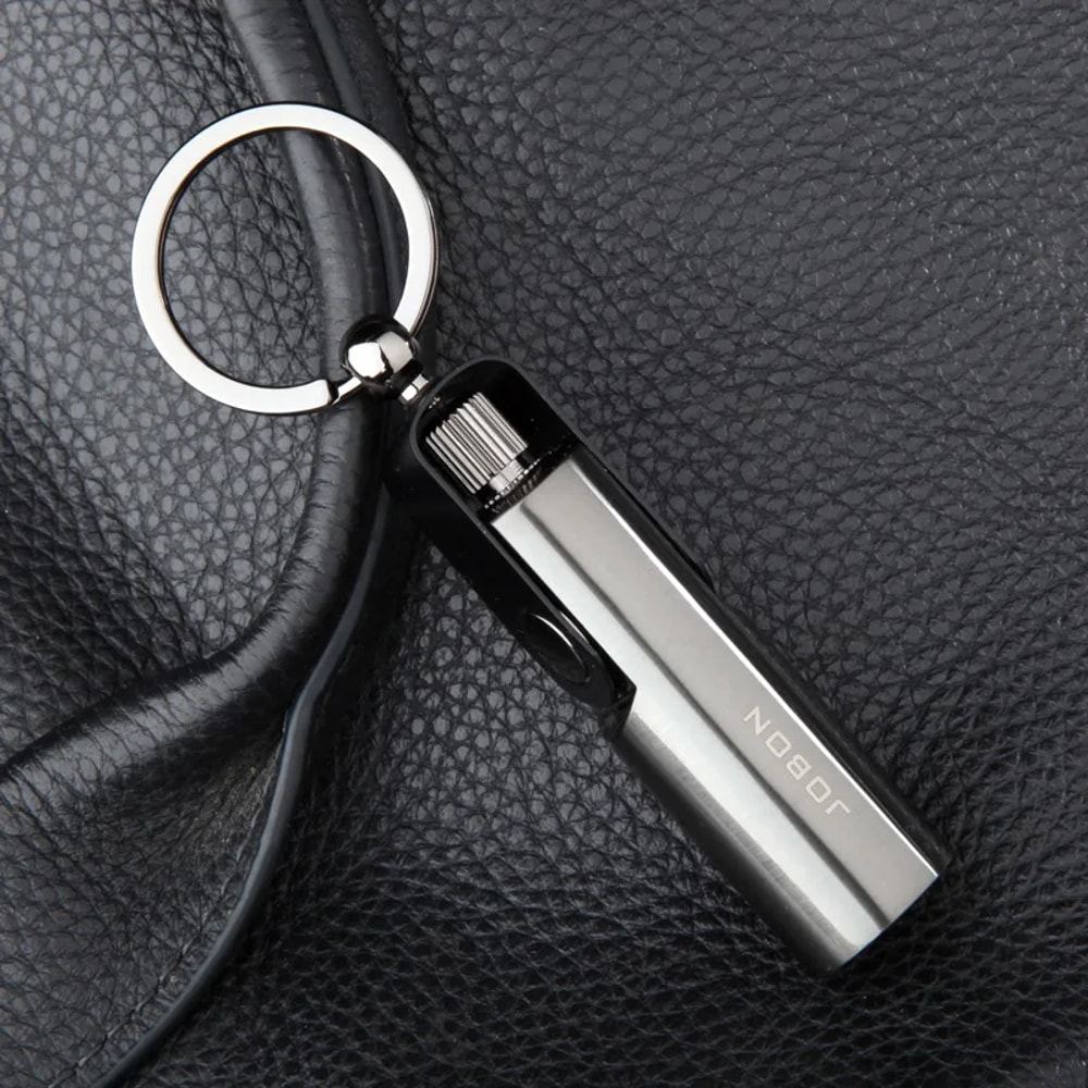 Waterproof Survival Match Lighter Keychain Portable Outdoor Fire Starter Tool 5