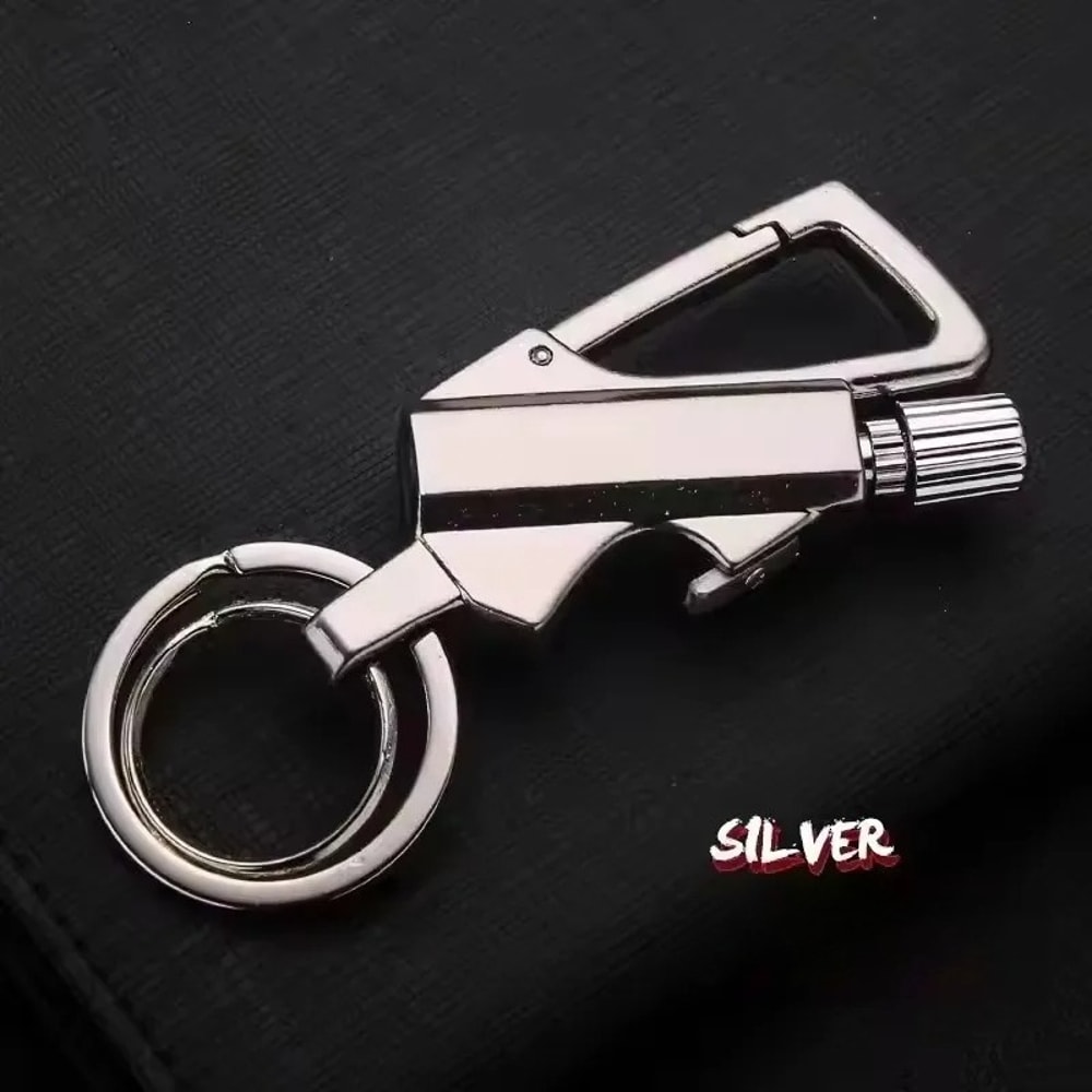 Outdoor Portable Keychain Bottle Opener With Waterproof Metal Igniter 7