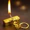 Luxury Gold Bar Waterproof Refillable Lighter Portable Outdoor & Premium Gift