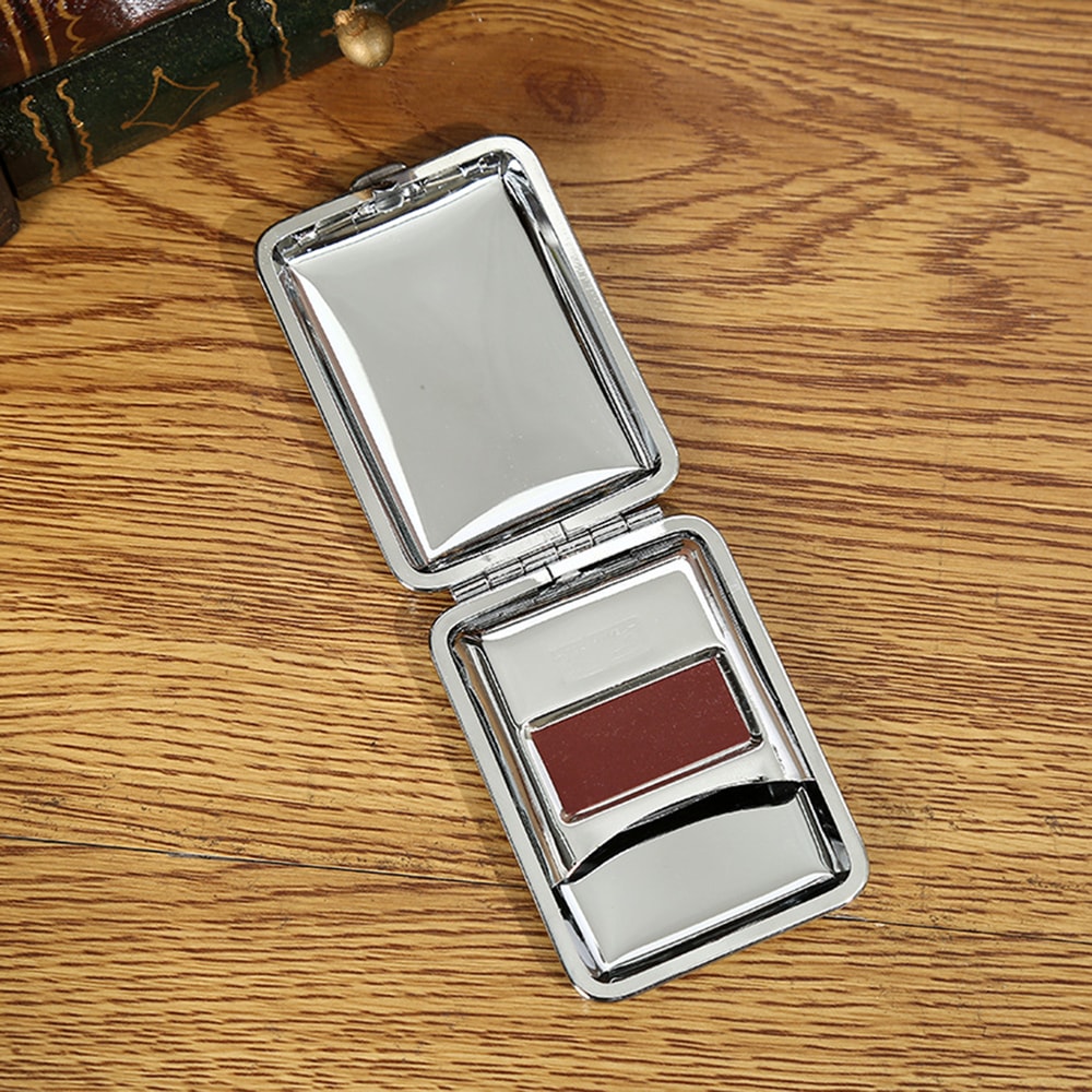 Vintage Waterproof Camping Match Box Fire Starter Case With Striker Plate 3