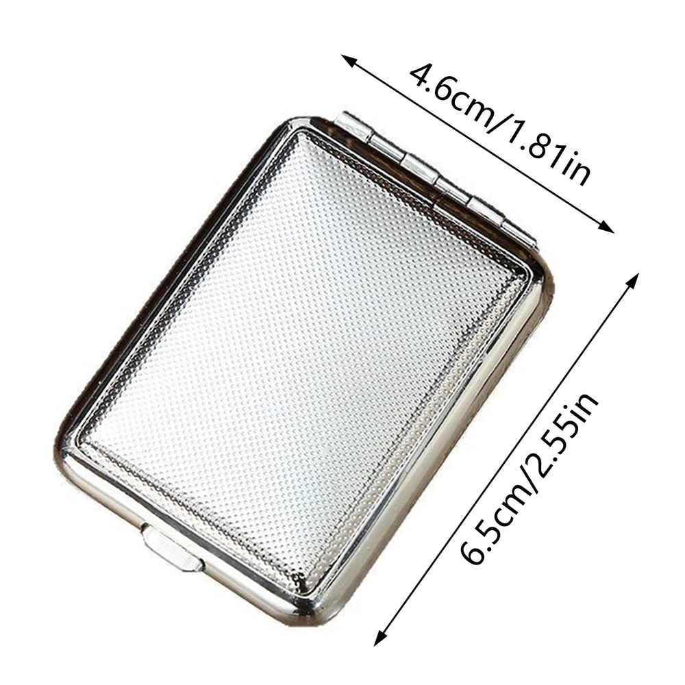 Vintage Waterproof Camping Match Box Fire Starter Case With Striker Plate 5