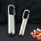 Stainless Steel Travel Pill Case Waterproof Portable Medicine Container Keychain 1