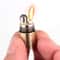 Mini Retro Keychain Oil Lighter Waterproof Survival Gift 0