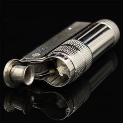 vintage windproof oil flint lighter stainless steel refillable cigarette lighter