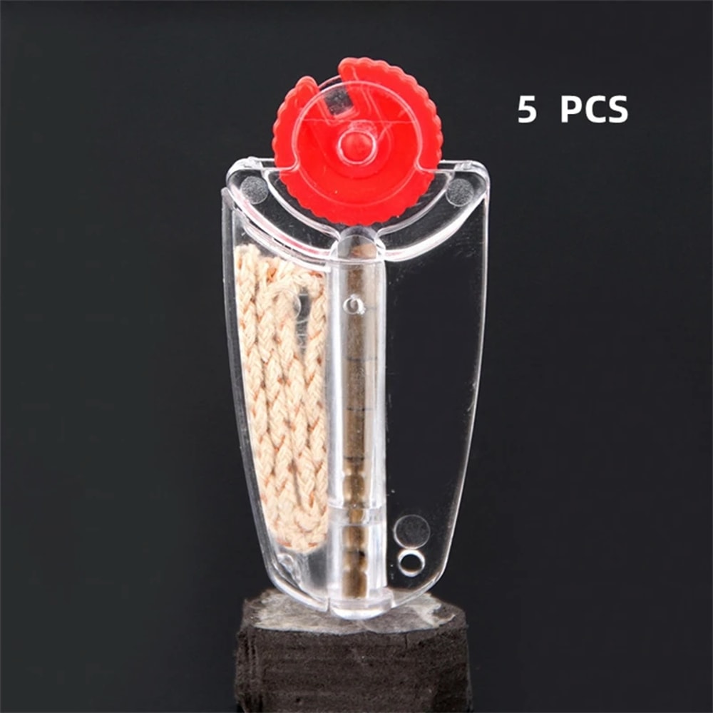 Premium Flint Cotton Wick Replacement Kit For Oil Kerosene Lighters 7