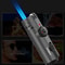 Windproof Torch Jet Cigar Lighter Inflatable Metal Butane Flame 0