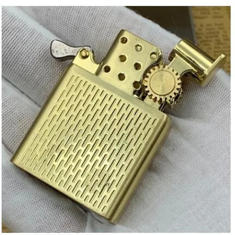 Premium Kerosene Lighter Insert Replacement With Durable Flint Wheel Brass Components 2