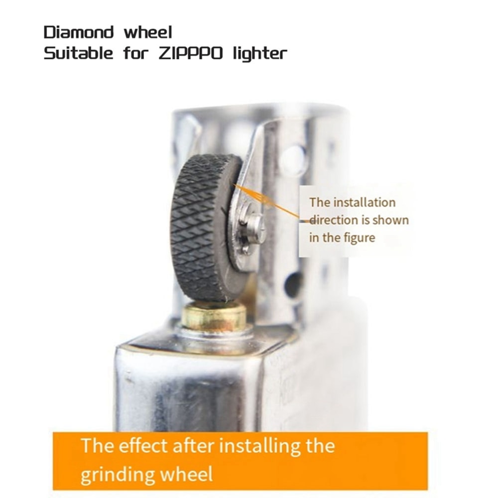 Kerosene Premium Lighter Flint Wheel Replacement Durable Steel Gear Spark Wheel