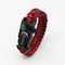 Five In One Survival Bracelet With Compass Flint Paracord For Hiking 8