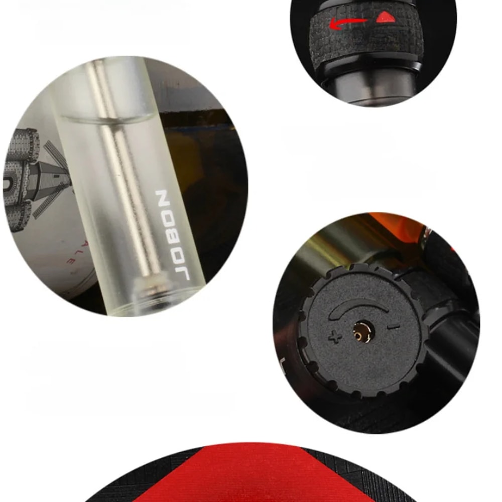 Jobon Windproof Jet Torch Lighter Butane Metal Flame Lighter For Men 3