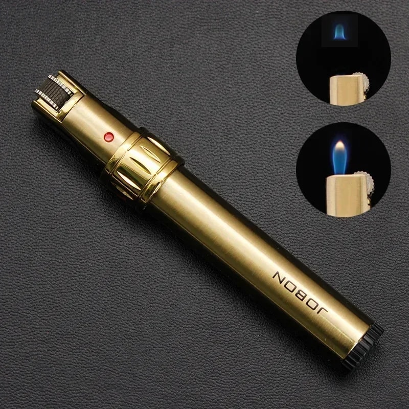 Premium Metal Torch Lighter With Floating Fire Butane Gas Flint Ignition 0