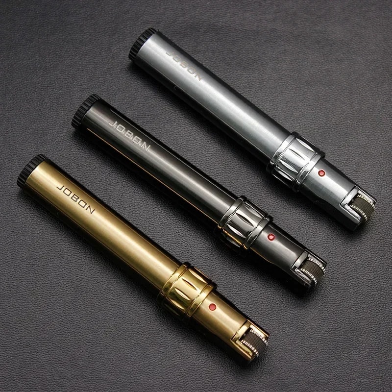 Premium Metal Torch Lighter With Floating Fire Butane Gas Flint Ignition 2