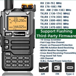 uv long range walkie talkie two way radio wireless transceiver