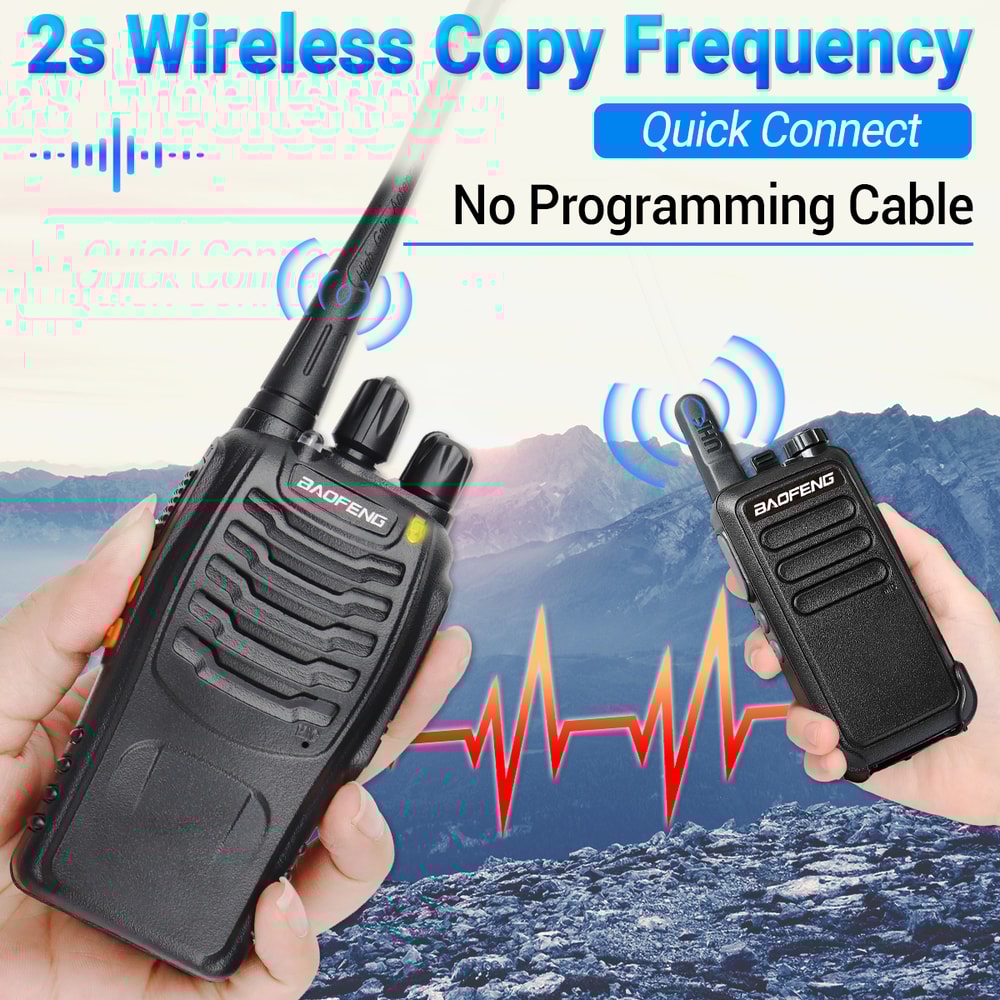 Long Range Walkie Talkie UHF Portable TwoWay Radio For Hunting 1