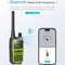 UV Mini Walkie Talkie LongRange TwoWay Radio With Bluetooth 2