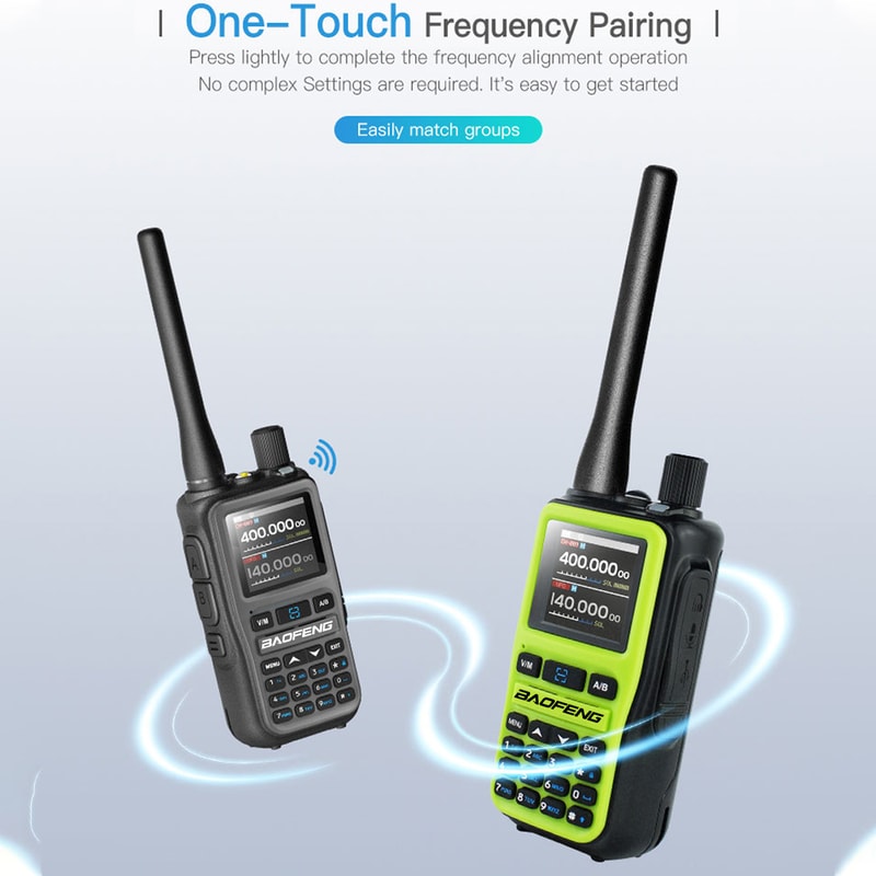 UV Mini Walkie Talkie LongRange TwoWay Radio With Bluetooth 3
