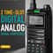 Dual Mode DMR Radio Digital Walkie Talkie With Channels 5