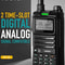 Dual Mode DMR Radio Digital Walkie Talkie With Channels 5