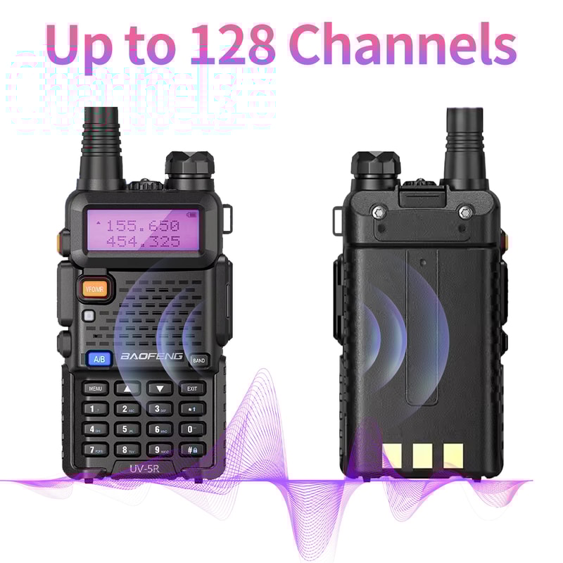 UV Dual Band Walkie Talkie Long Range Portable Ham Radio 1