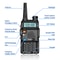 UV Dual Band Walkie Talkie Long Range Portable Ham Radio 4