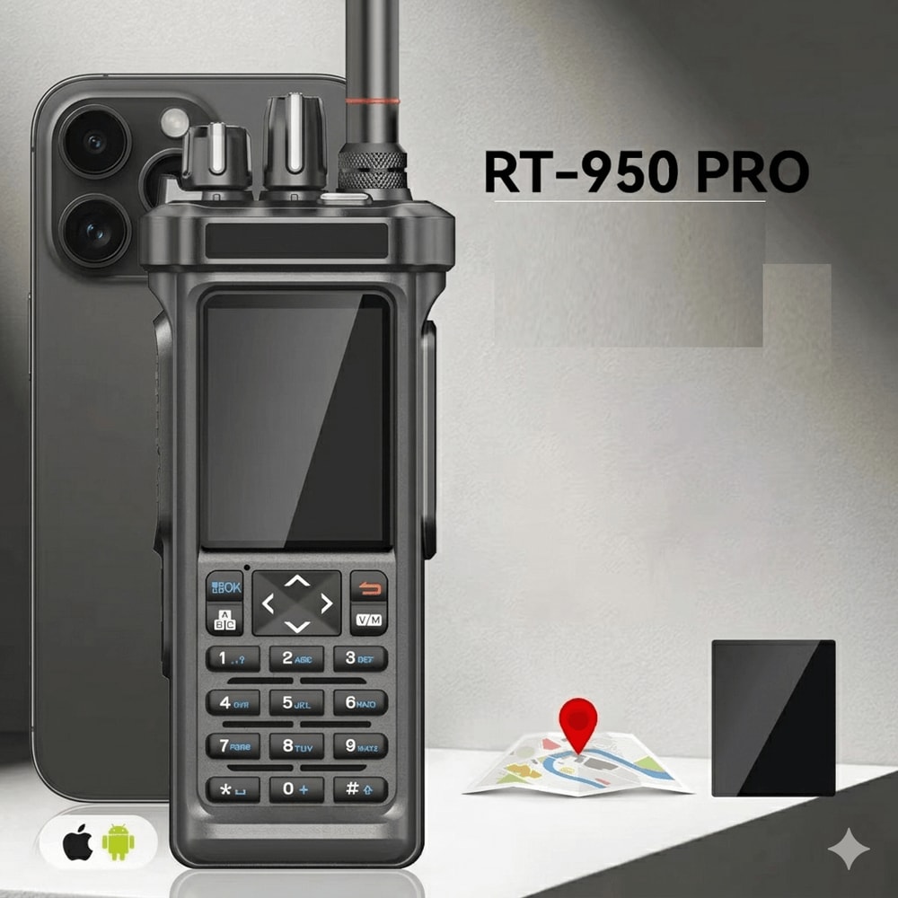 PRO Ham Radio With GPS Bluetooth MultiBand Receiver 0