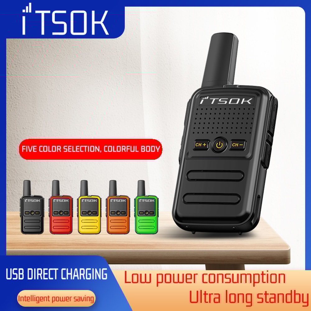 Mini Toy Walkie Talkies For Kids UHF TwoWay Radio Fun Gift Set 4