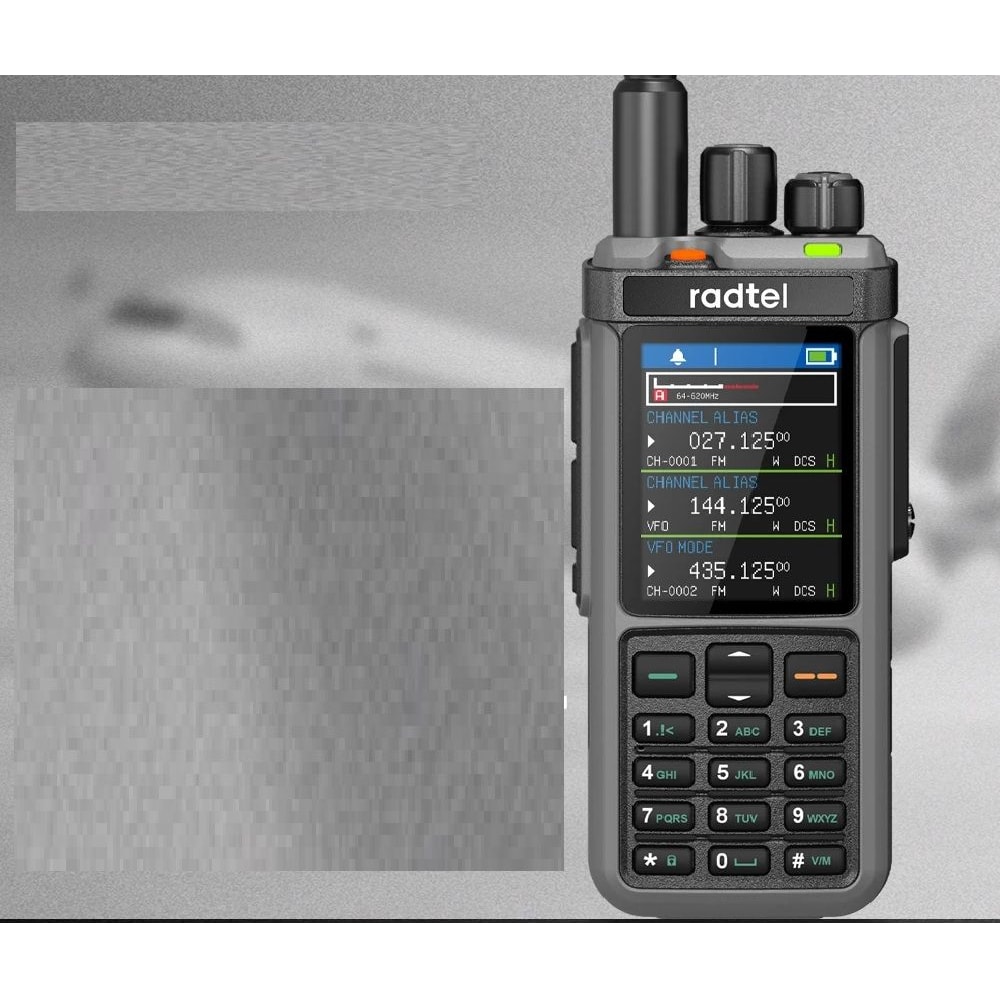 Ham Radio with Cross Band Repeater, Short Wave HF SSB CB Walkie Talkie, USB-C