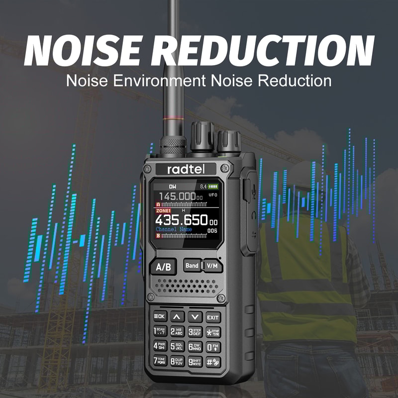 Long Range Walkie Talkie With Bluetooth Ham Radio 1