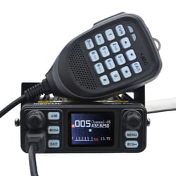 dual band walkie talkie uhf vhf mini radio with ai noise reduction