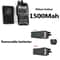 Long Range Walkie Talkie With Headphones Channel TwoWay Radio 2