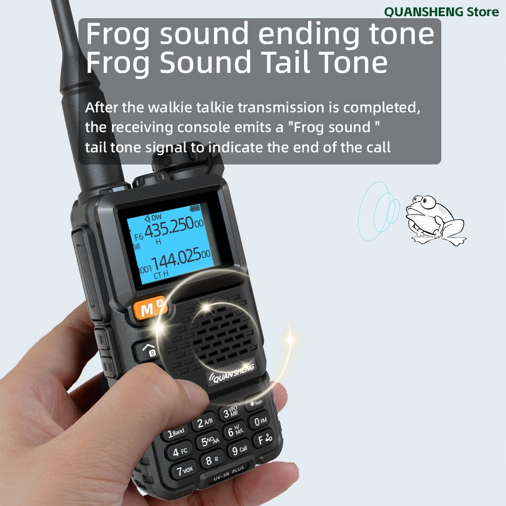 UV Plus LongRange TwoWay Radio For Ham Wireless Communication 4