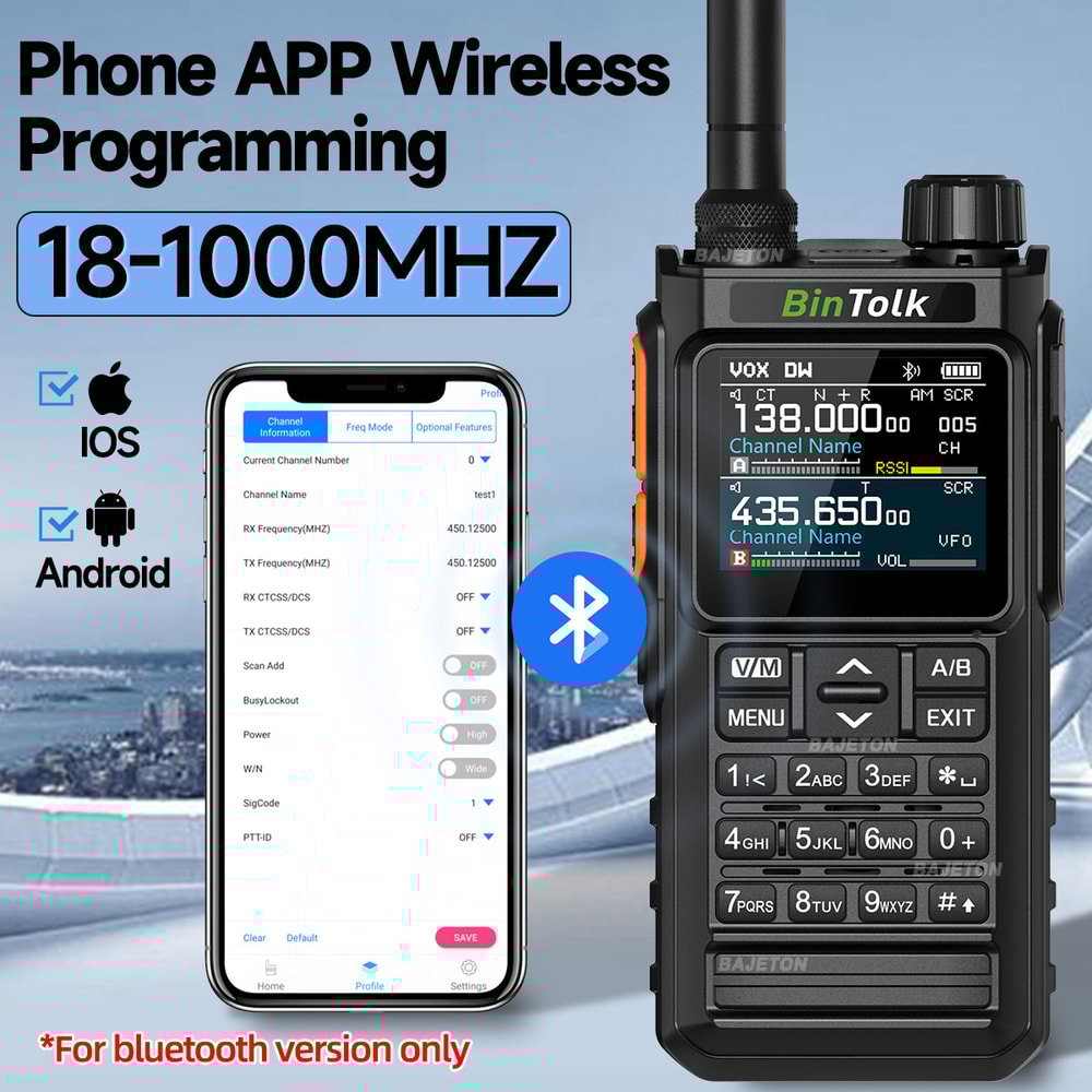 MultiBand Walkie Talkie With Bluetooth Noise Reduction 4
