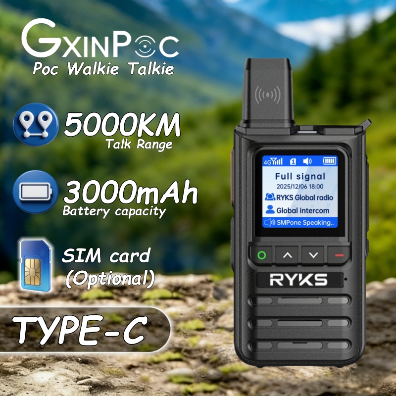 Global POC Satellite Walkie Talkie Range 1