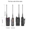 Full Band Aviation Ham Two Way Radio With Channels USB C 5
