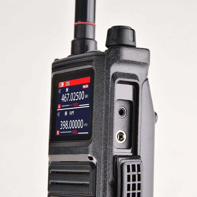 Full Band Aviation Ham Two Way Radio With Channels USB C 4