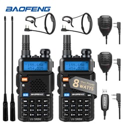 high power dual band uv walkie talkie long range handheld radio