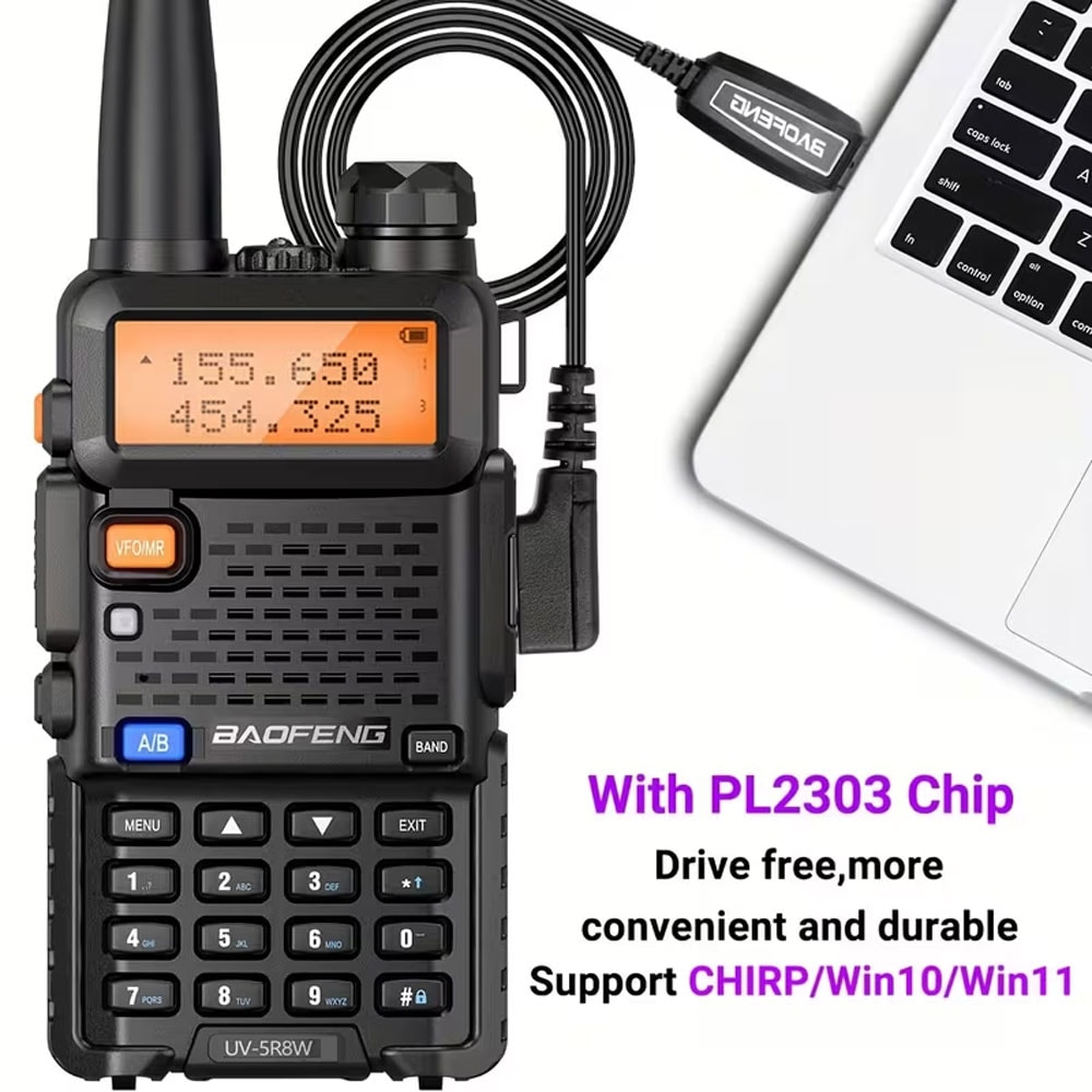 High Power Dual Band UV Walkie Talkie Long Range Handheld Radio 1