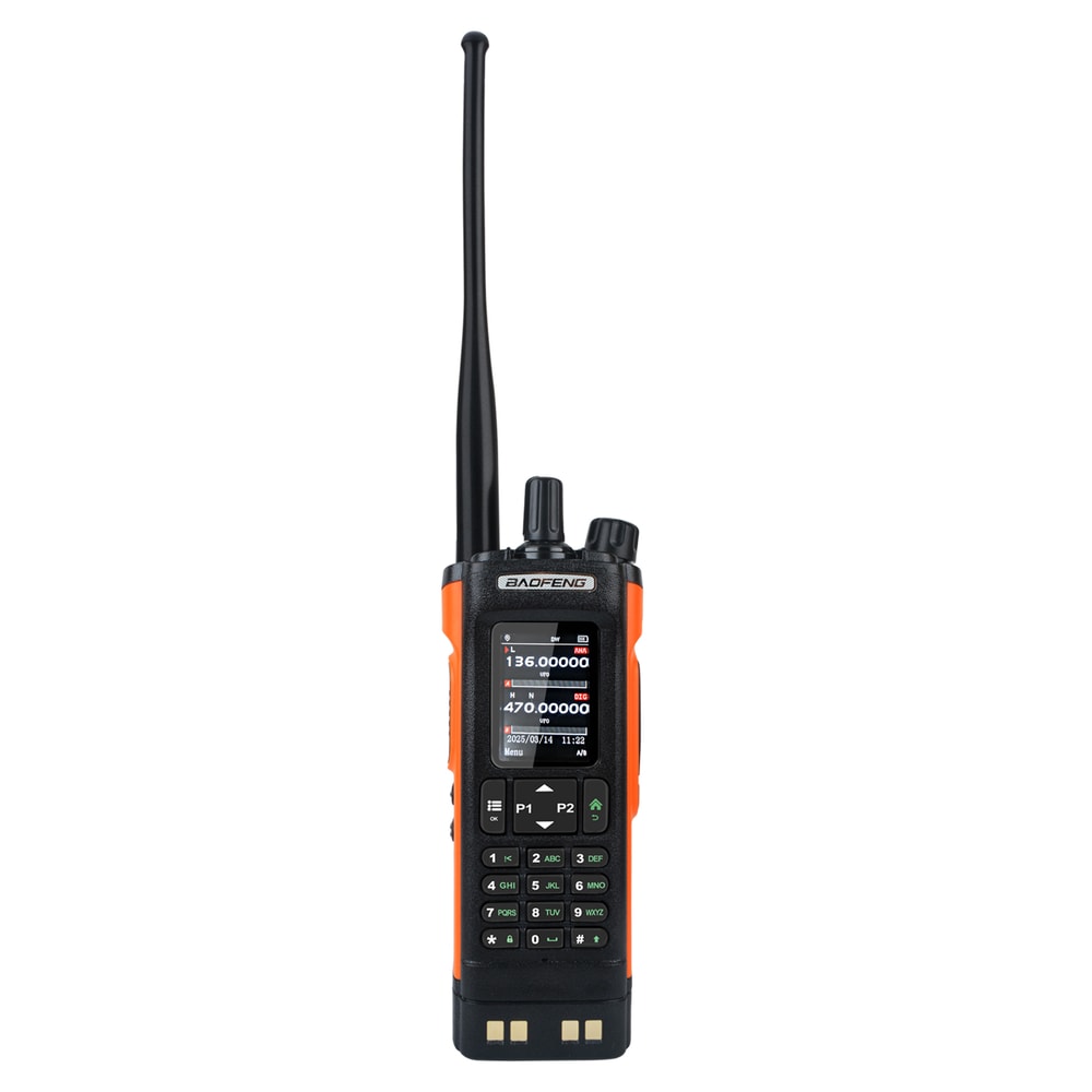 DMR Digital Dual Band Walkie Talkie With GPS Encryption 7
