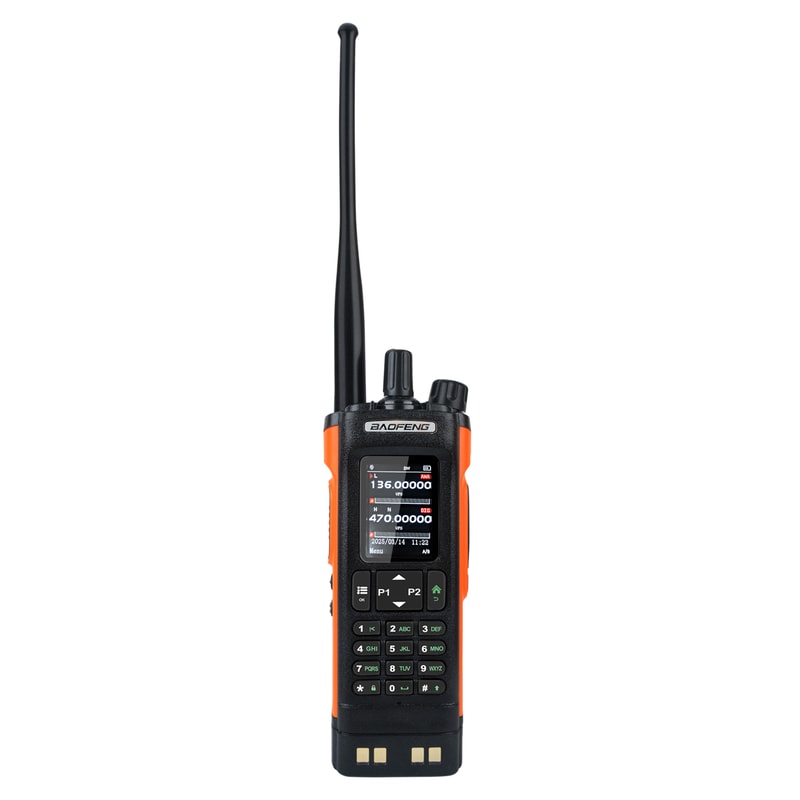 DMR Digital Dual Band Walkie Talkie With GPS Encryption 7