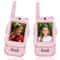 Interactive Kids Video Walkie Talkies Rechargeable With HD Screen Voice Changer 6