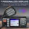 Long Range Dual Band Mobile Radio UHF VHF Car Walkie Talkie With Voice Encryption 1