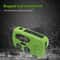 Solar Hand Crank Emergency Radio With NOAA Weather Alert USB Charger Flashlight 2